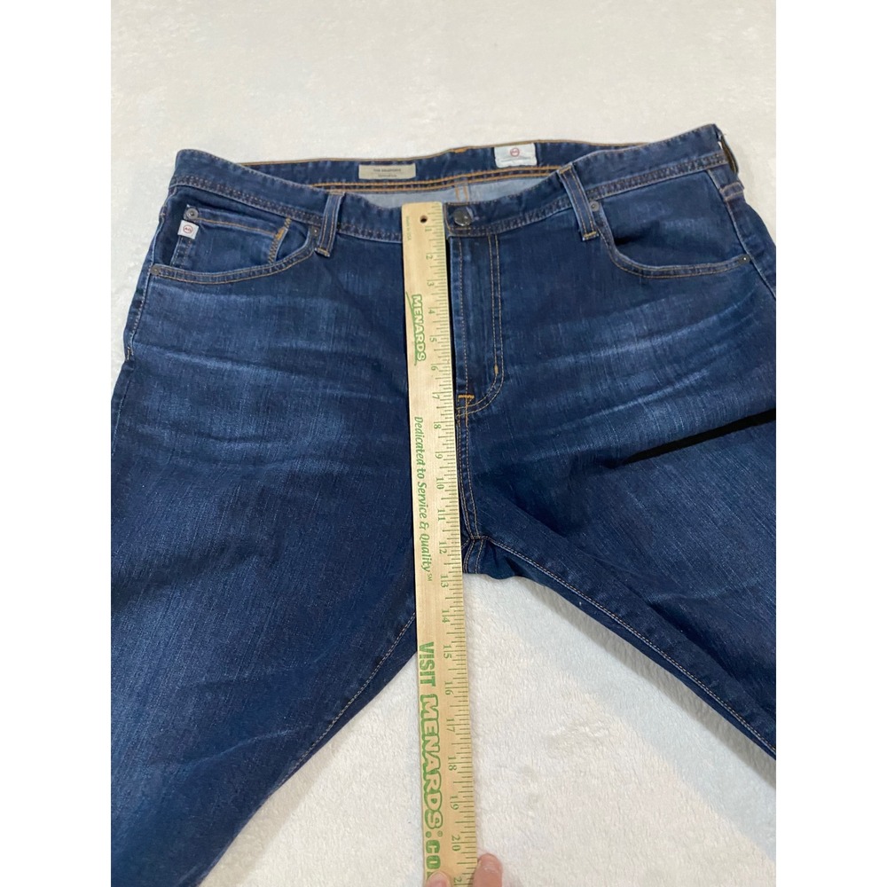 AG Adriano Goldschmied The Graduate Tailored Leg Jeans Dark Wash Mens 38R - Picture 4 of 10